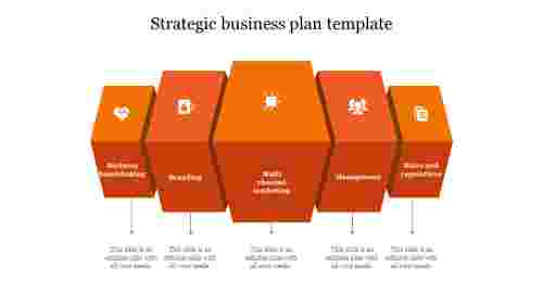 strategic business plan template-Orange